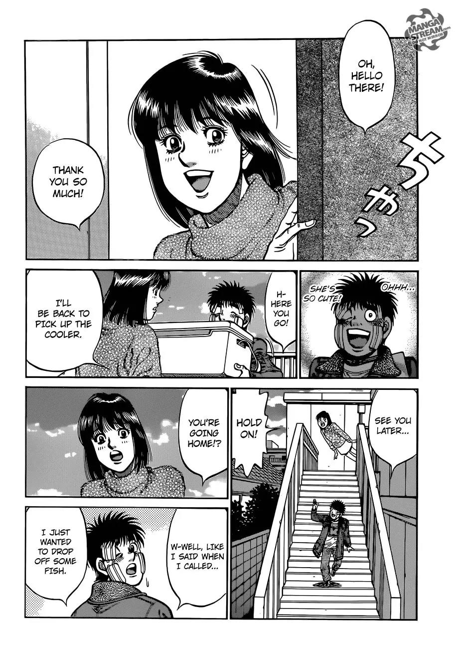 Hajime no Ippo Chapter 1010 page 15 - Chapter 1010 : Cooking Fish Made Easy