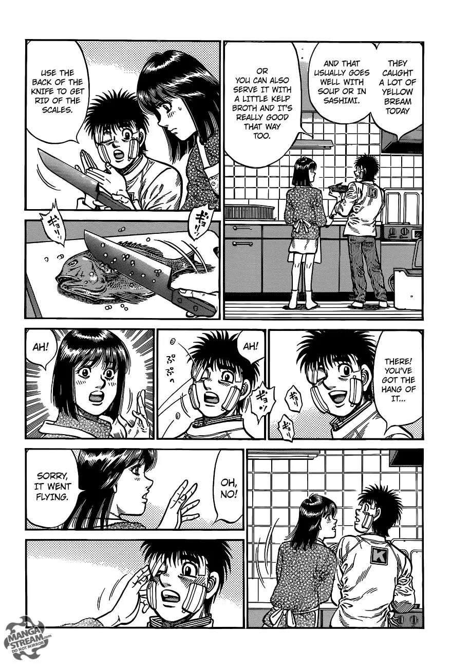 Hajime no Ippo Chapter 1010 page 17 - Chapter 1010 : Cooking Fish Made Easy