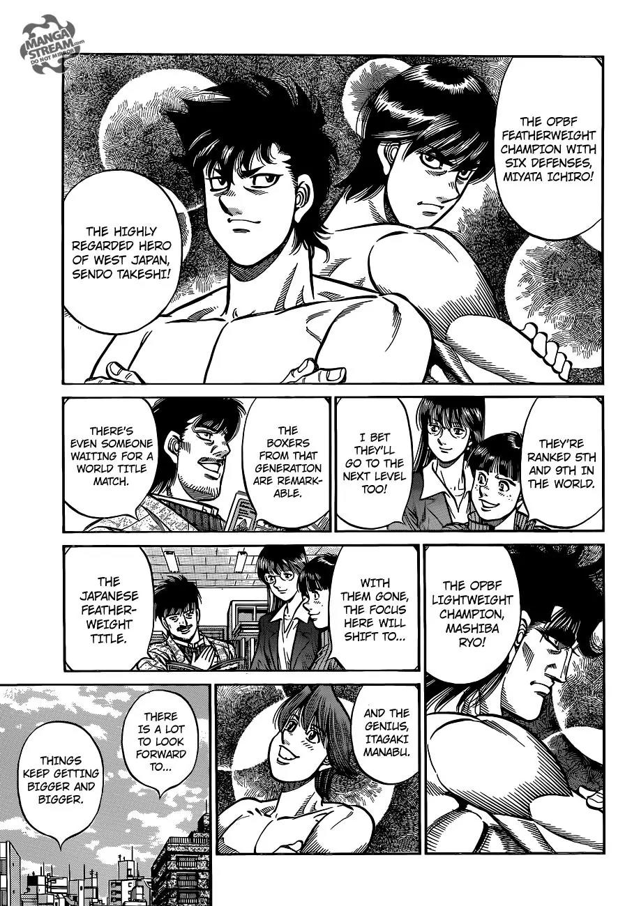 Hajime no Ippo Chapter 1010 page 6 - Chapter 1010 : Cooking Fish Made Easy