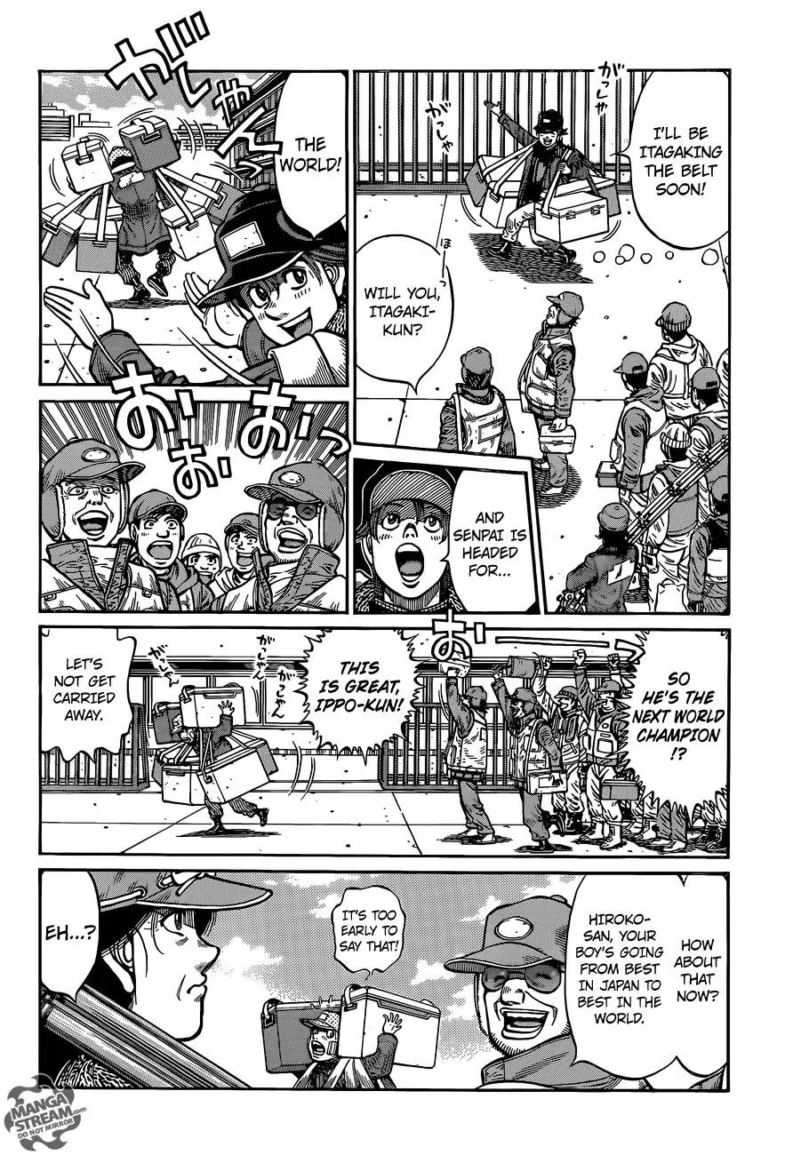 Hajime no Ippo Chapter 1010 page 9 - Chapter 1010 : Cooking Fish Made Easy