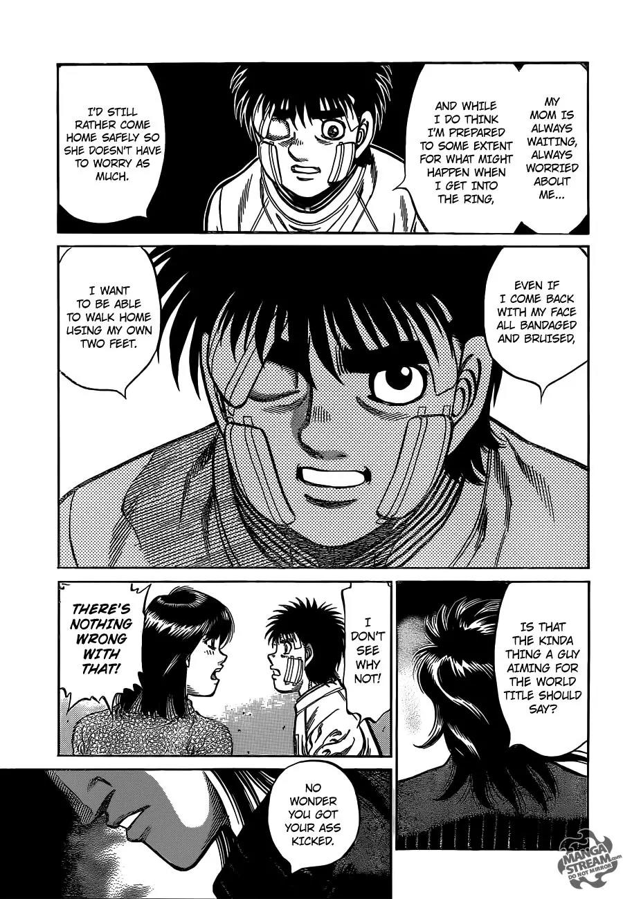 Hajime no Ippo Chapter 1011 page 16 - Chapter 1011 : Weaker