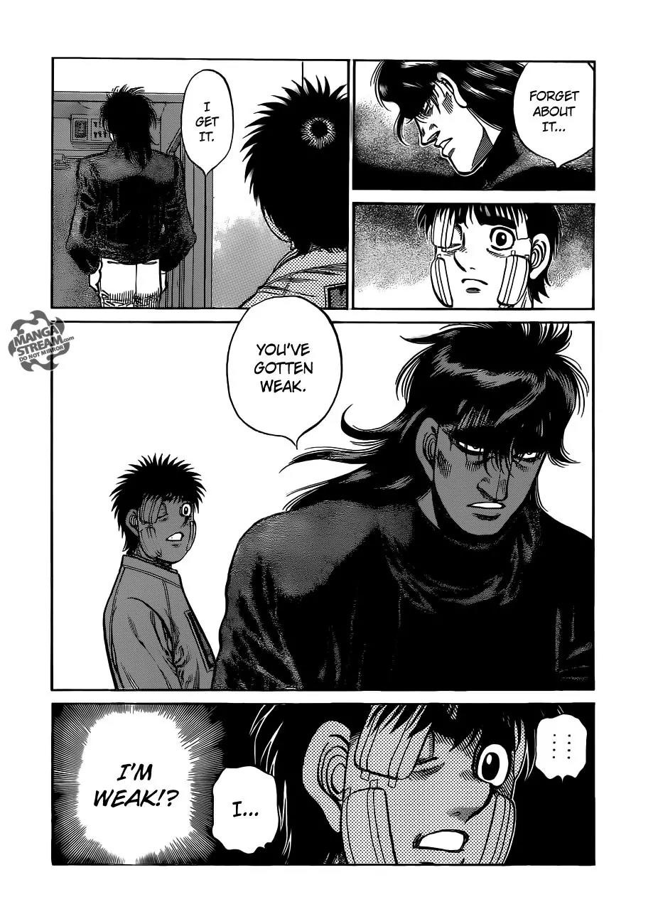Hajime no Ippo Chapter 1011 page 17 - Chapter 1011 : Weaker