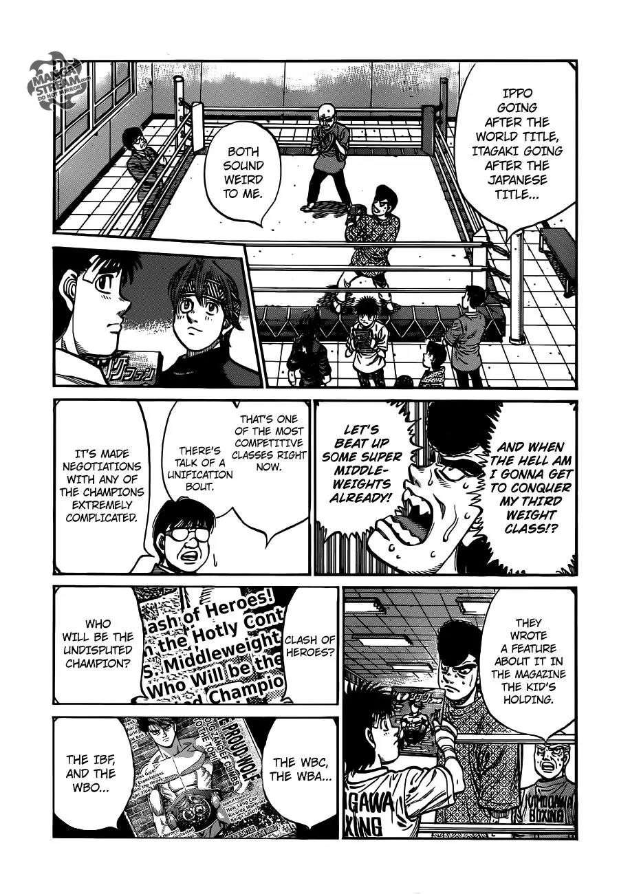 Hajime no Ippo Chapter 1012 page 14 - Chapter 1012 : Everyone's Next Round