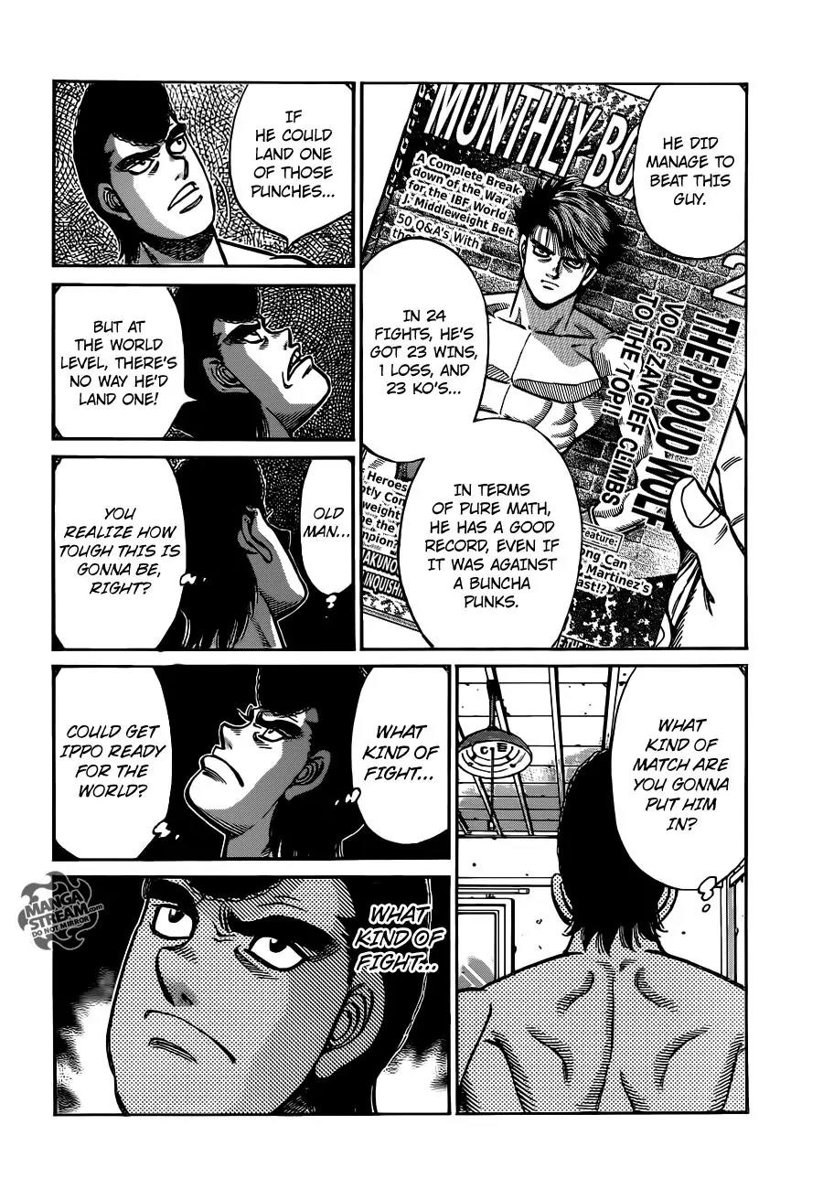 Hajime no Ippo Chapter 1012 page 17 - Chapter 1012 : Everyone's Next Round