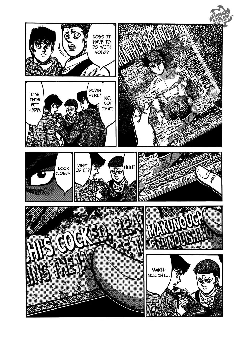 Hajime no Ippo Chapter 1013 page 10 - Chapter 1013 : Cocked and Ready