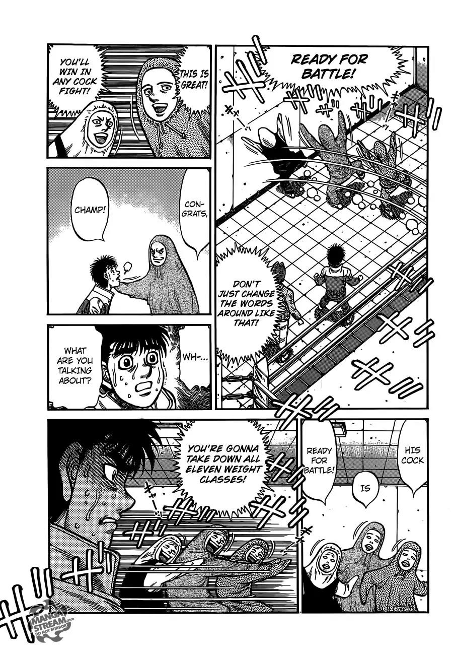 Hajime no Ippo Chapter 1013 page 12 - Chapter 1013 : Cocked and Ready