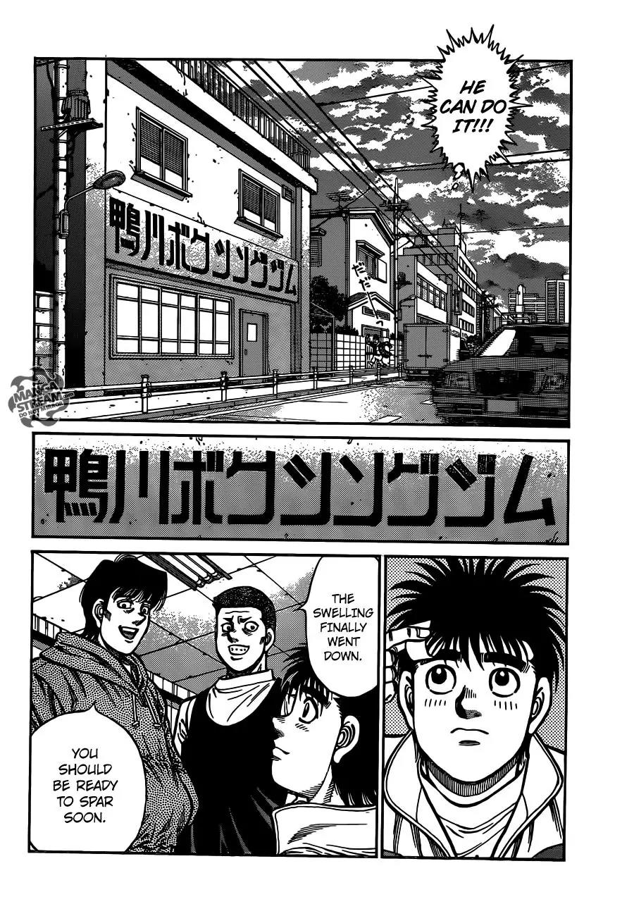 Hajime no Ippo Chapter 1013 page 5 - Chapter 1013 : Cocked and Ready