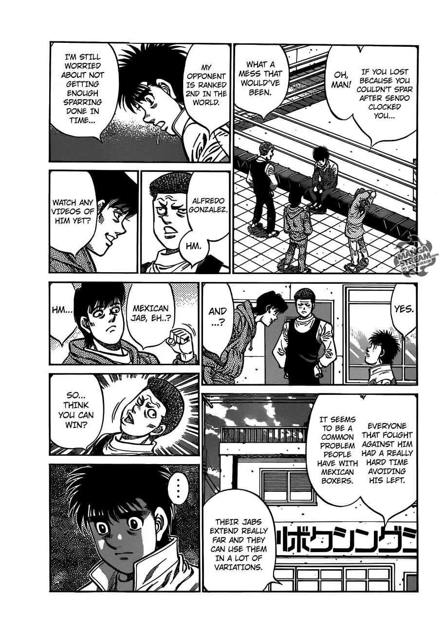 Hajime no Ippo Chapter 1013 page 6 - Chapter 1013 : Cocked and Ready