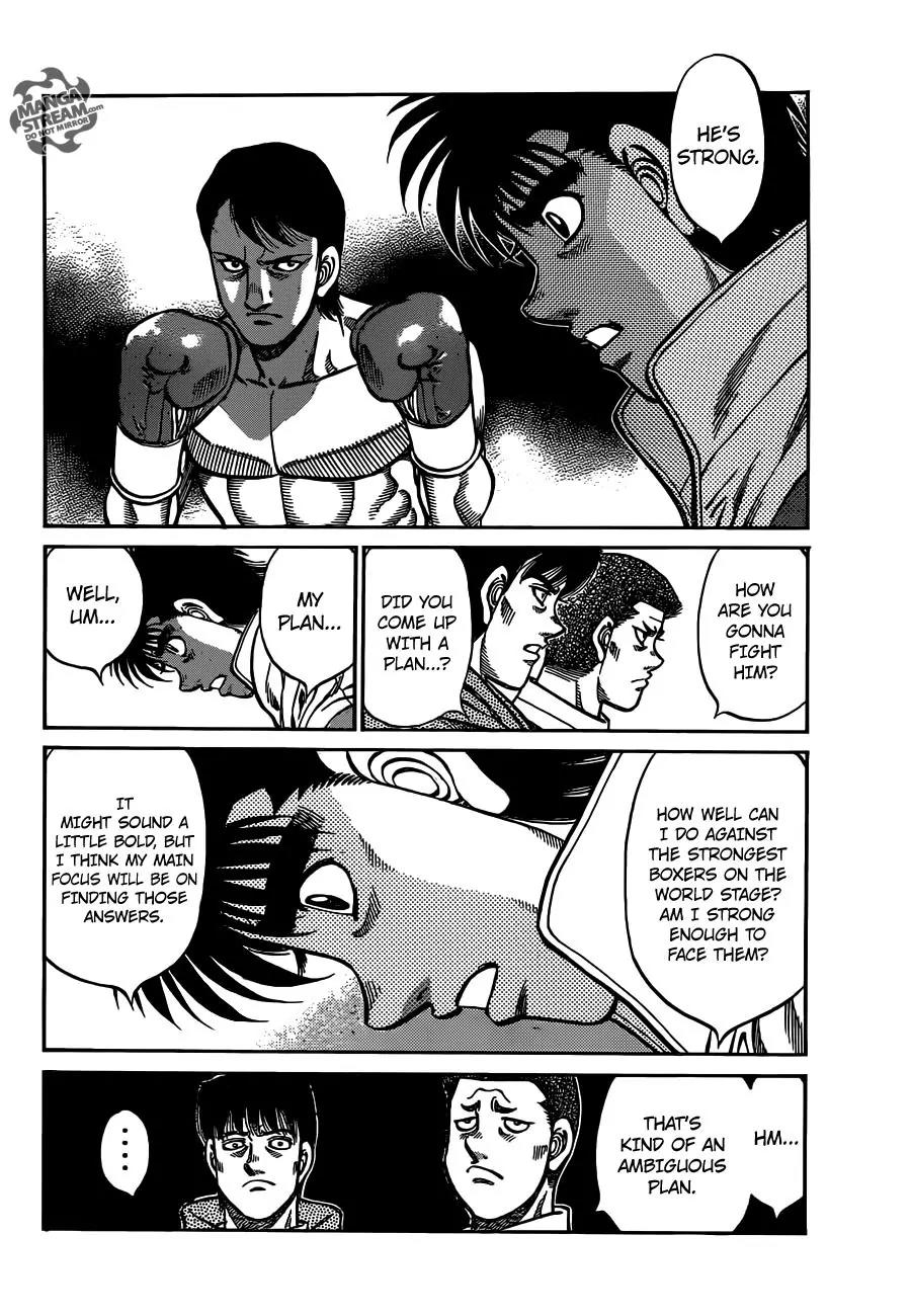 Hajime no Ippo Chapter 1013 page 7 - Chapter 1013 : Cocked and Ready