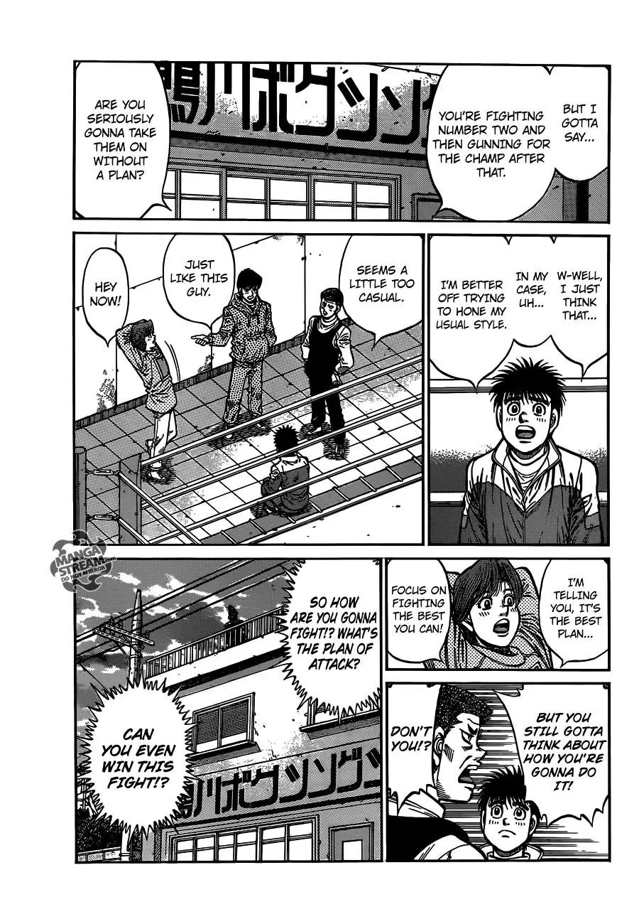 Hajime no Ippo Chapter 1013 page 8 - Chapter 1013 : Cocked and Ready