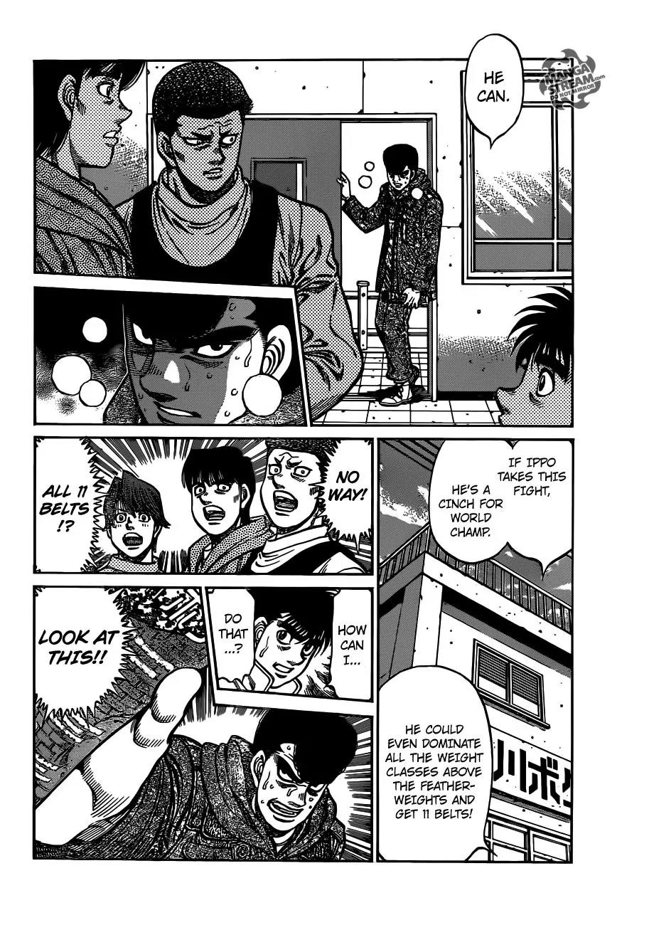Hajime no Ippo Chapter 1013 page 9 - Chapter 1013 : Cocked and Ready