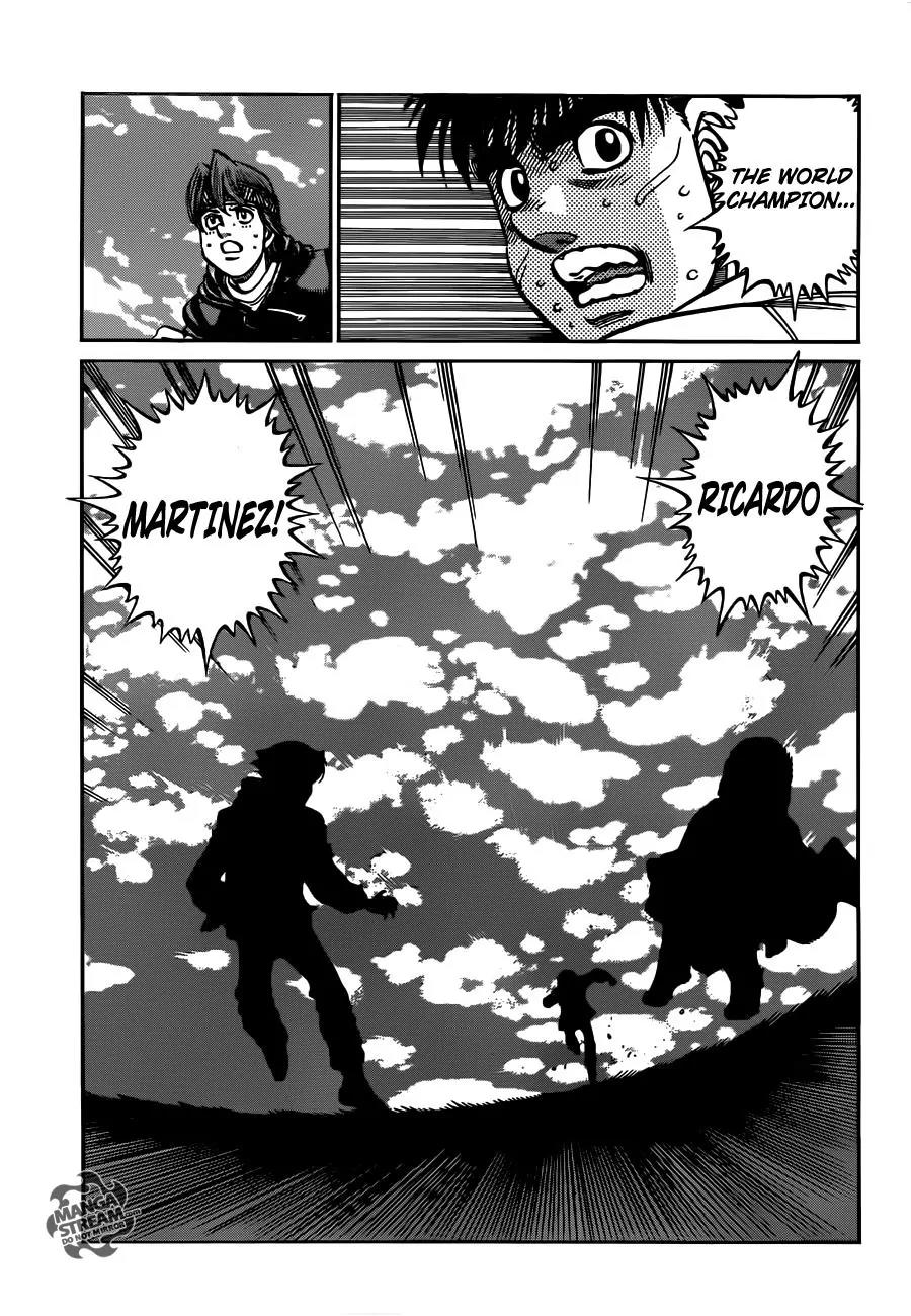 Hajime no Ippo Chapter 1014 page 11 - Chapter 1014 : The Man Who Knows Ricardo Martinez