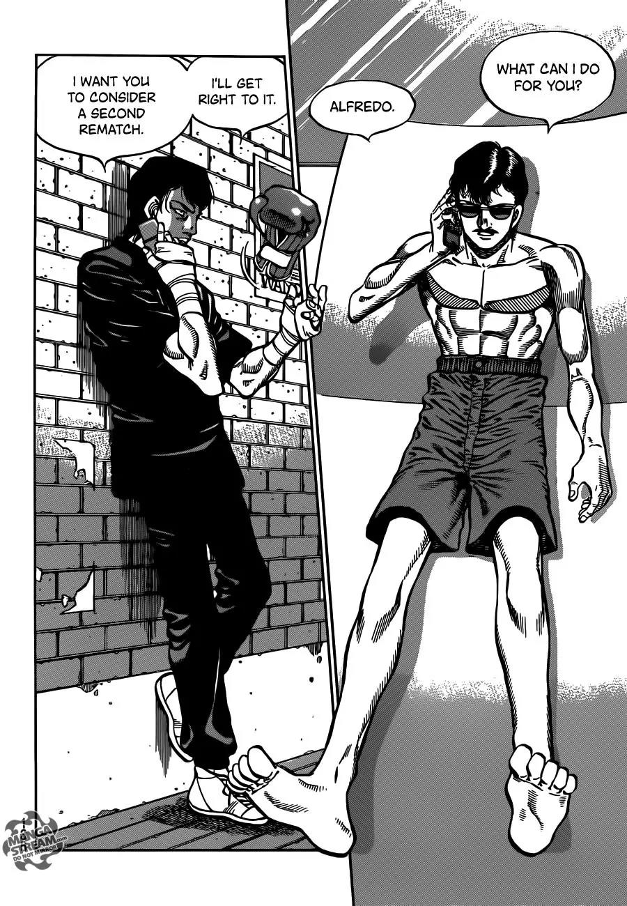 Hajime no Ippo Chapter 1014 page 14 - Chapter 1014 : The Man Who Knows Ricardo Martinez