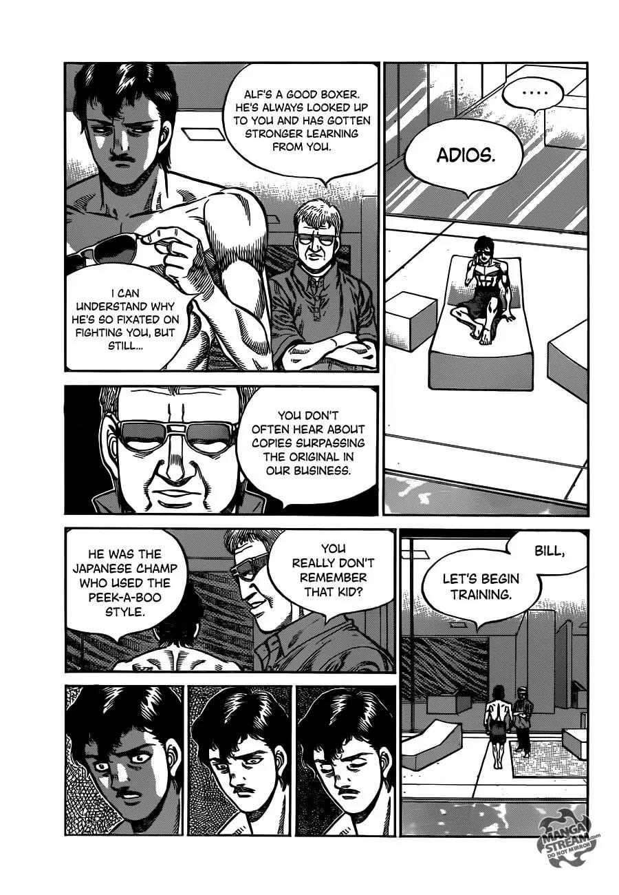 Hajime no Ippo Chapter 1014 page 17 - Chapter 1014 : The Man Who Knows Ricardo Martinez