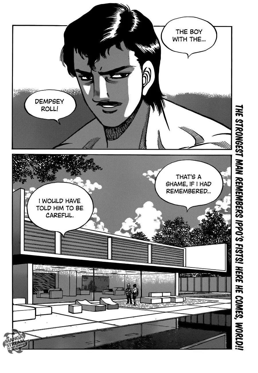 Hajime no Ippo Chapter 1014 page 18 - Chapter 1014 : The Man Who Knows Ricardo Martinez