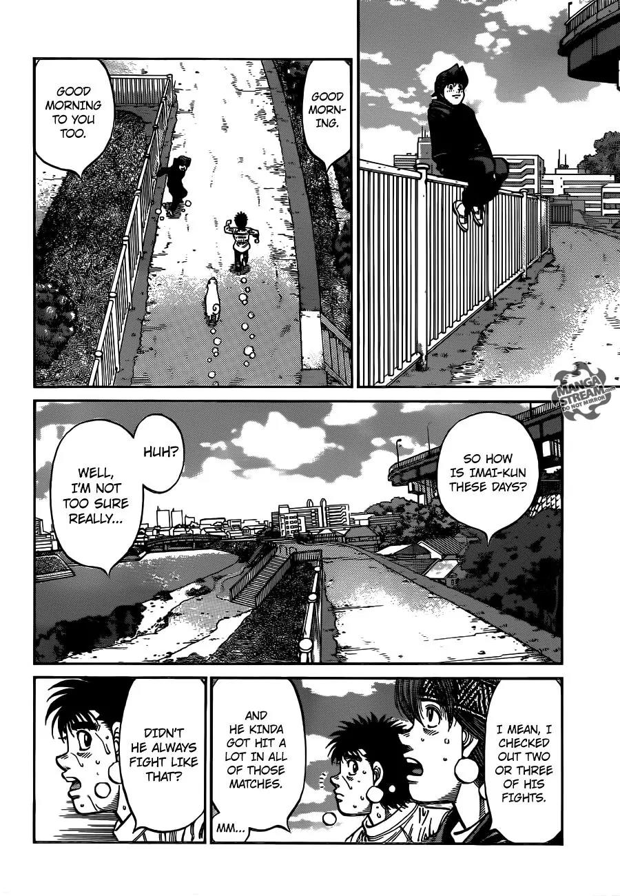 Hajime no Ippo Chapter 1014 page 4 - Chapter 1014 : The Man Who Knows Ricardo Martinez
