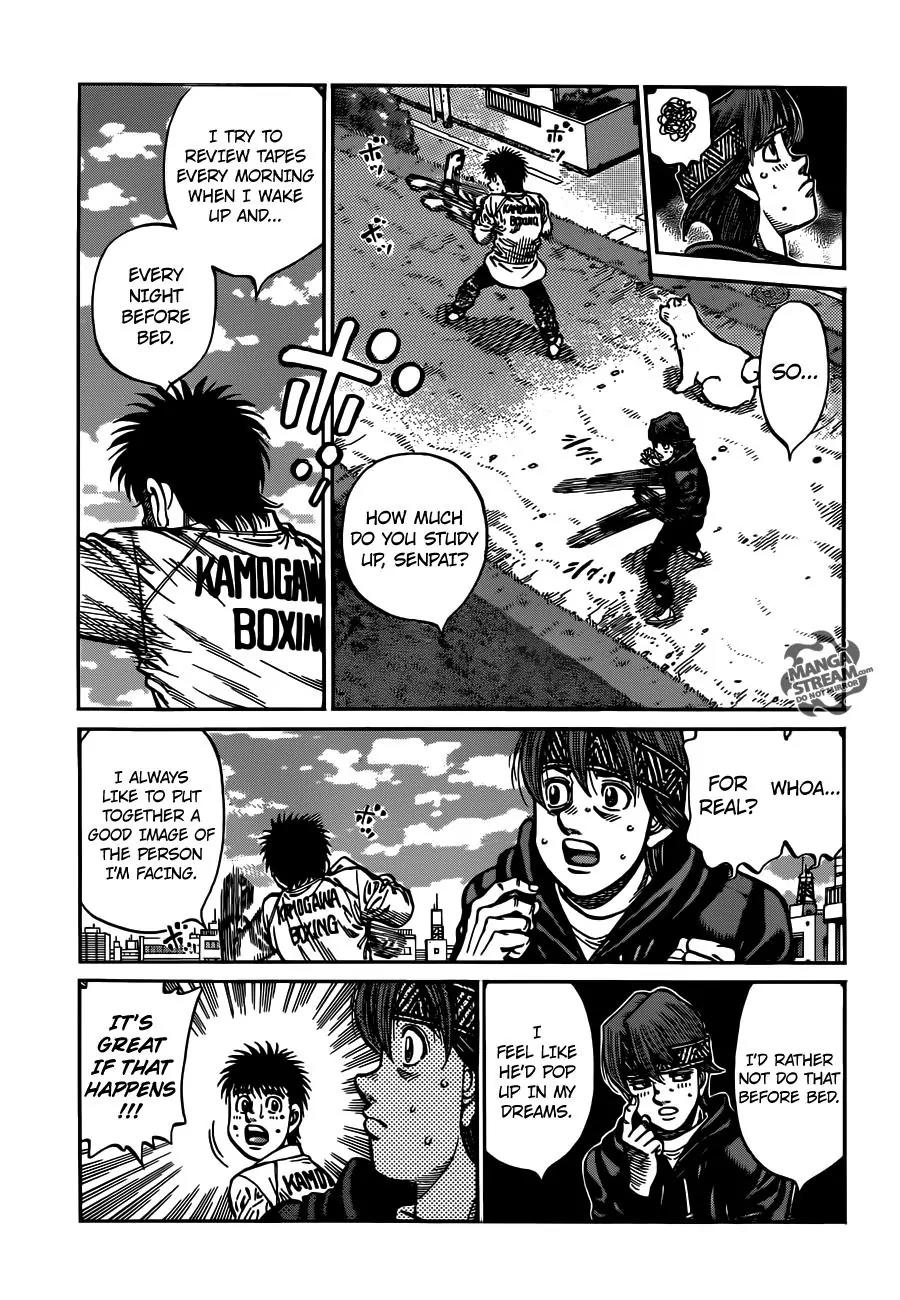 Hajime no Ippo Chapter 1014 page 7 - Chapter 1014 : The Man Who Knows Ricardo Martinez