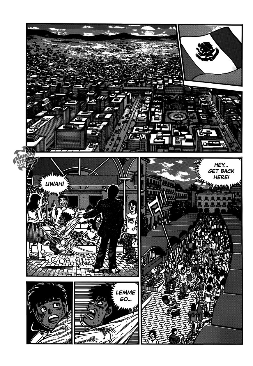 Hajime no Ippo Chapter 1015 page 11 - Chapter 1015 : Incarnation of Machismo