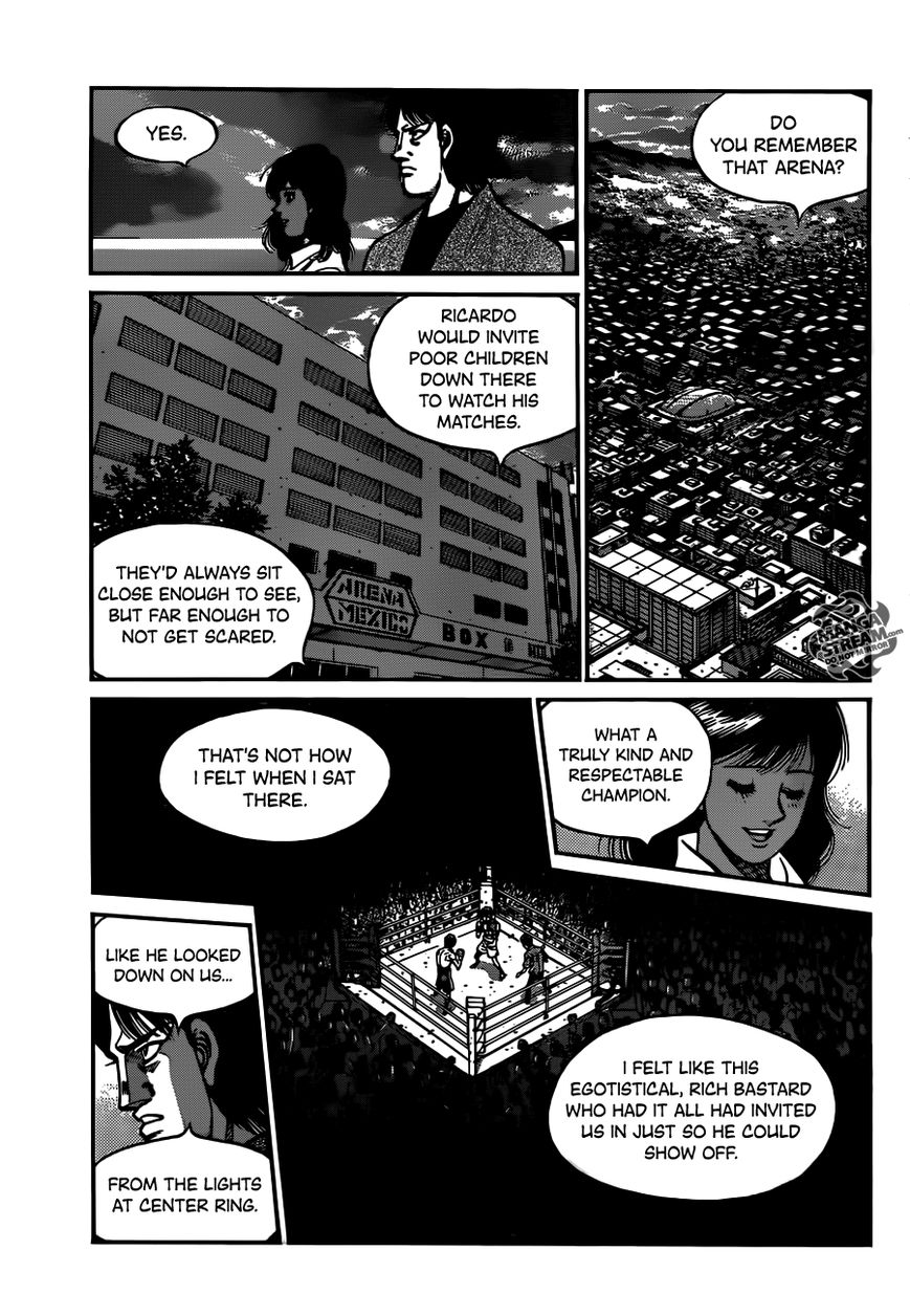 Hajime no Ippo Chapter 1015 page 13 - Chapter 1015 : Incarnation of Machismo