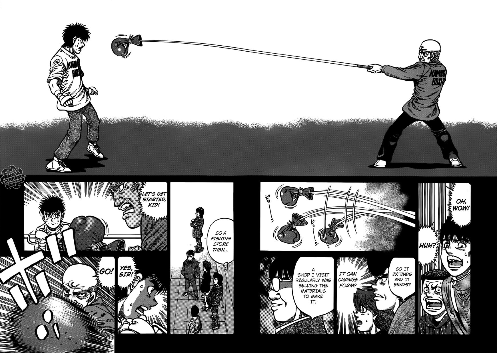 Hajime no Ippo Chapter 1015 page 7 - Chapter 1015 : Incarnation of Machismo