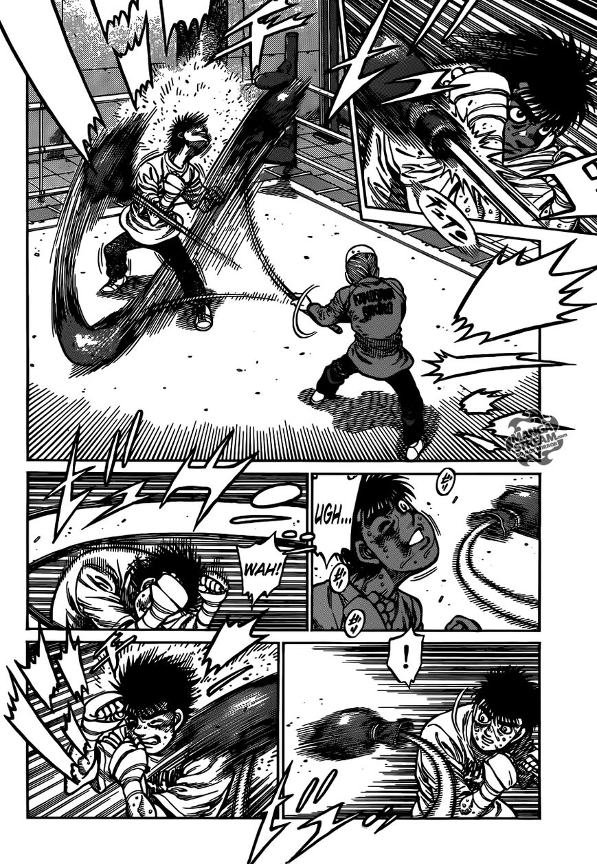 Hajime no Ippo Chapter 1015 page 8 - Chapter 1015 : Incarnation of Machismo