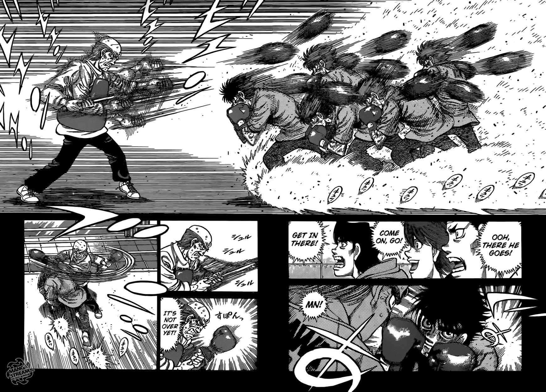 Hajime no Ippo Chapter 1016 page 10 - Chapter 1016 : Machismo VS. Earnestness