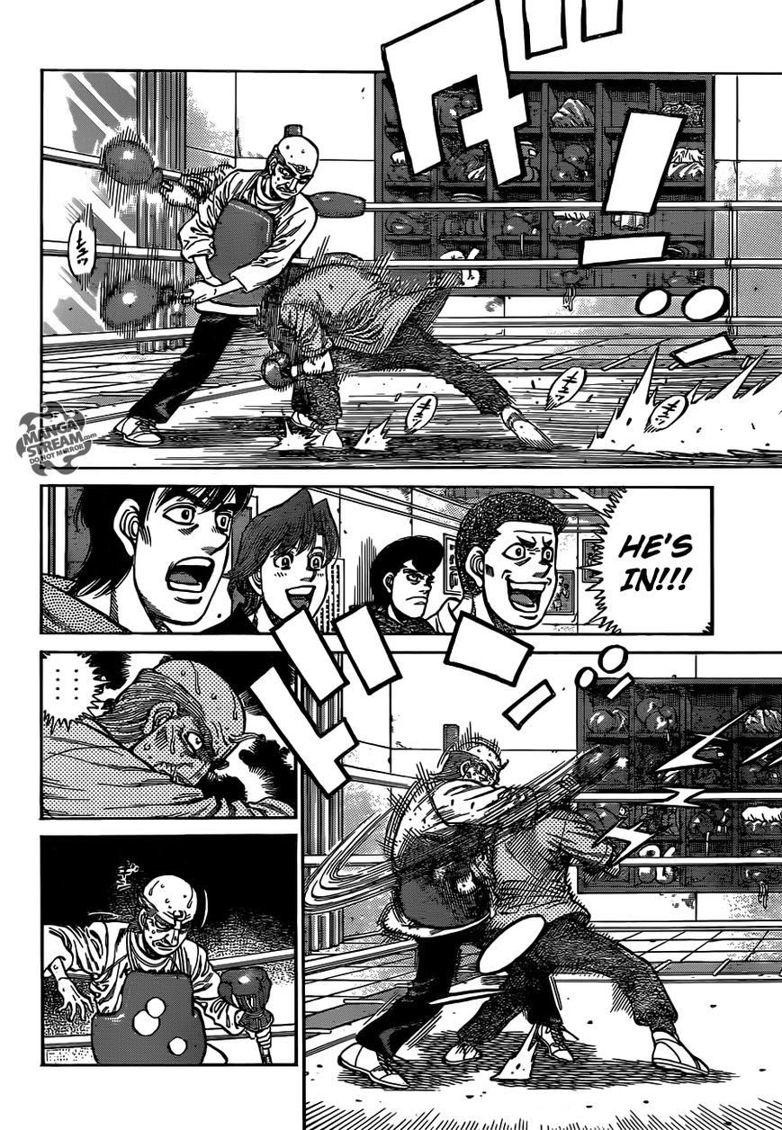 Hajime no Ippo Chapter 1016 page 11 - Chapter 1016 : Machismo VS. Earnestness