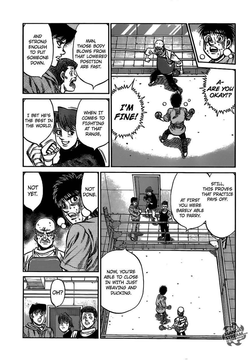 Hajime no Ippo Chapter 1016 page 12 - Chapter 1016 : Machismo VS. Earnestness