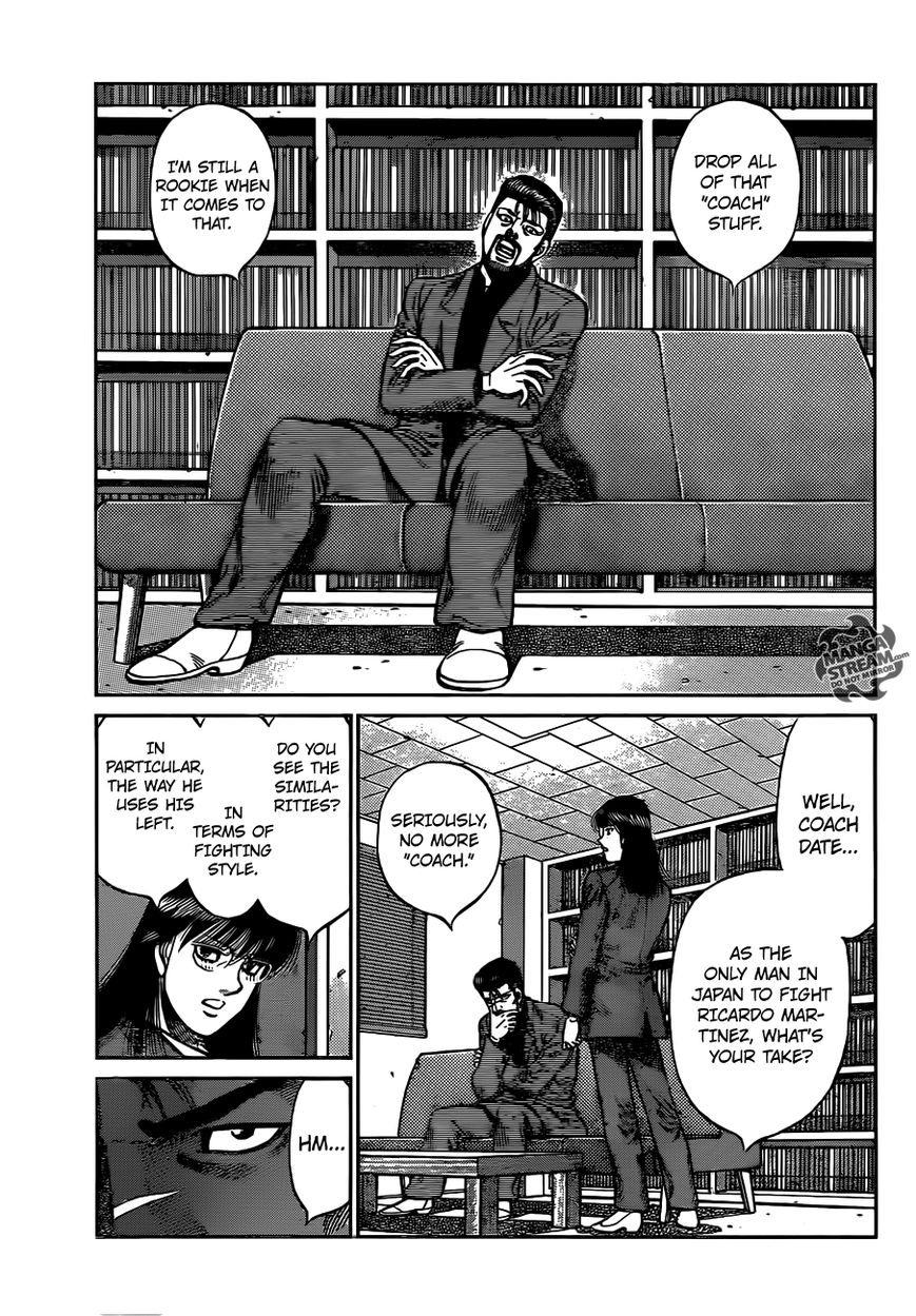 Hajime no Ippo Chapter 1016 page 16 - Chapter 1016 : Machismo VS. Earnestness