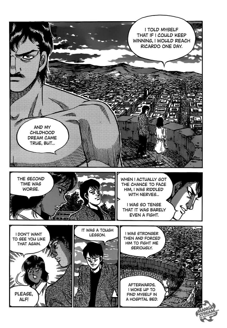 Hajime no Ippo Chapter 1016 page 3 - Chapter 1016 : Machismo VS. Earnestness