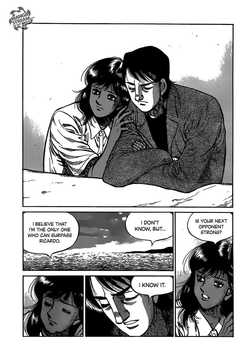 Hajime no Ippo Chapter 1016 page 6 - Chapter 1016 : Machismo VS. Earnestness