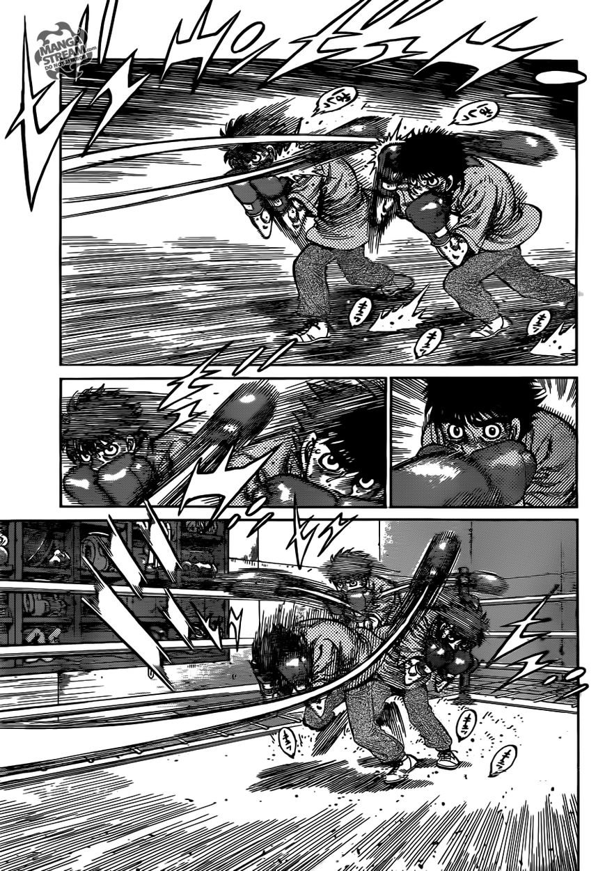 Hajime no Ippo Chapter 1016 page 9 - Chapter 1016 : Machismo VS. Earnestness