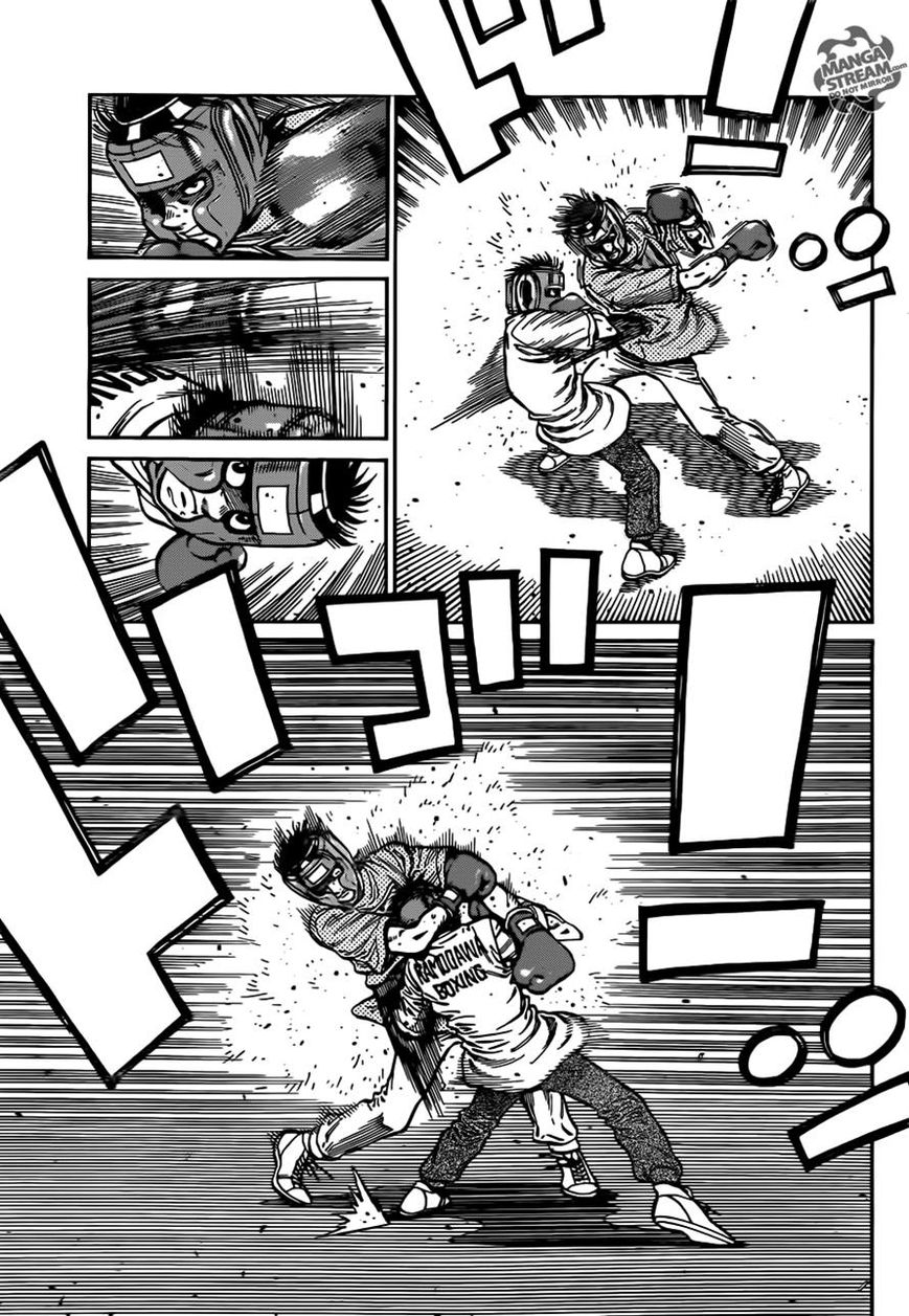 Hajime no Ippo Chapter 1017 page 12 - Chapter 1017 : More Than A Knockoff