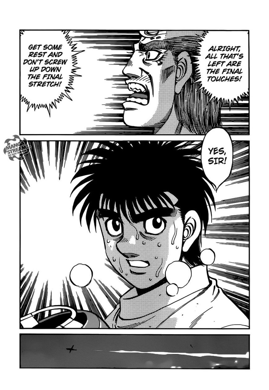 Hajime no Ippo Chapter 1017 page 13 - Chapter 1017 : More Than A Knockoff