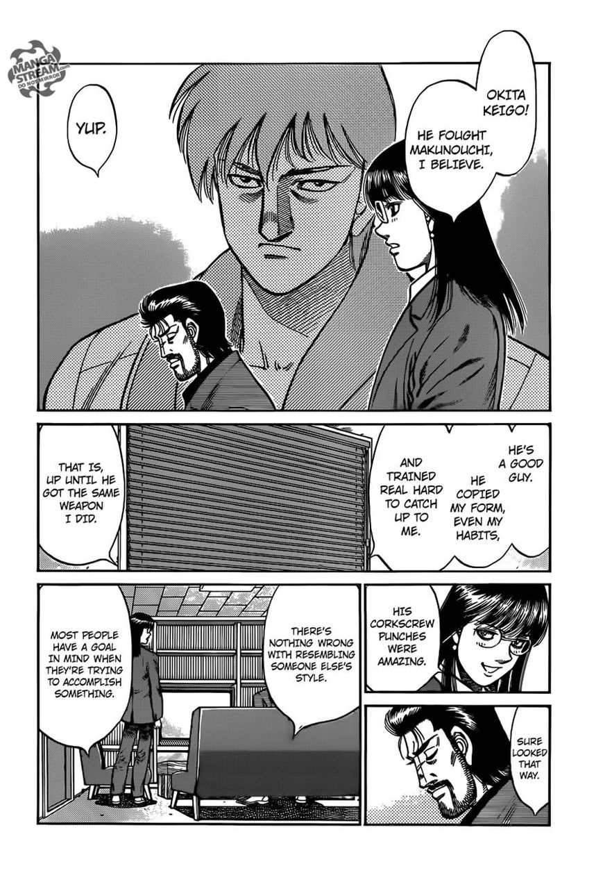 Hajime no Ippo Chapter 1017 page 2 - Chapter 1017 : More Than A Knockoff