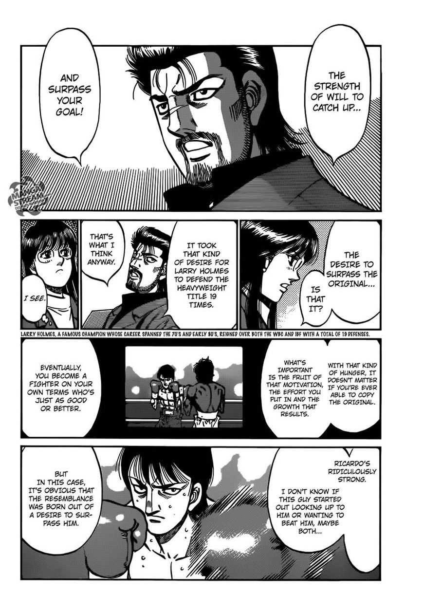 Hajime no Ippo Chapter 1017 page 4 - Chapter 1017 : More Than A Knockoff