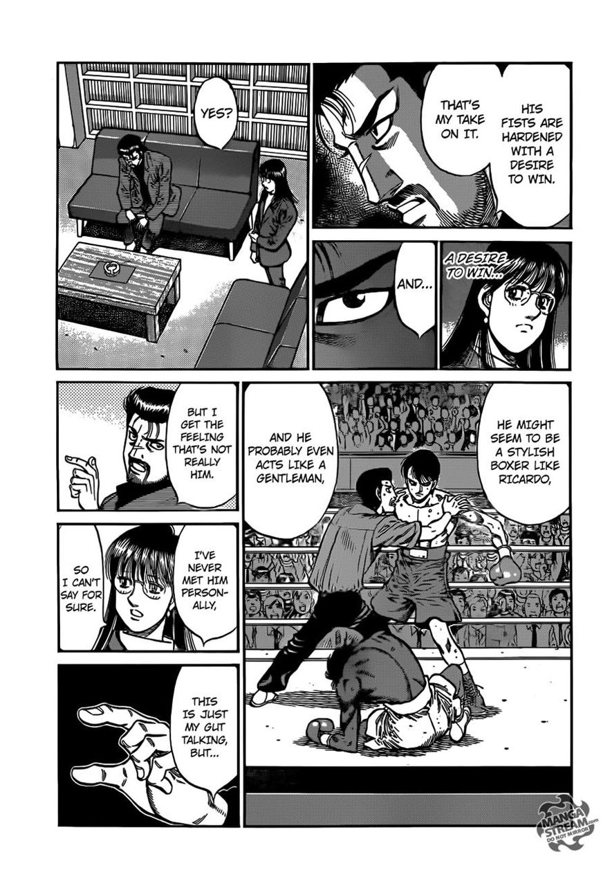 Hajime no Ippo Chapter 1017 page 5 - Chapter 1017 : More Than A Knockoff