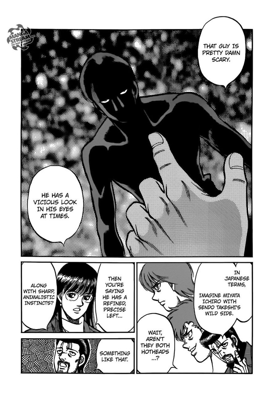 Hajime no Ippo Chapter 1017 page 6 - Chapter 1017 : More Than A Knockoff