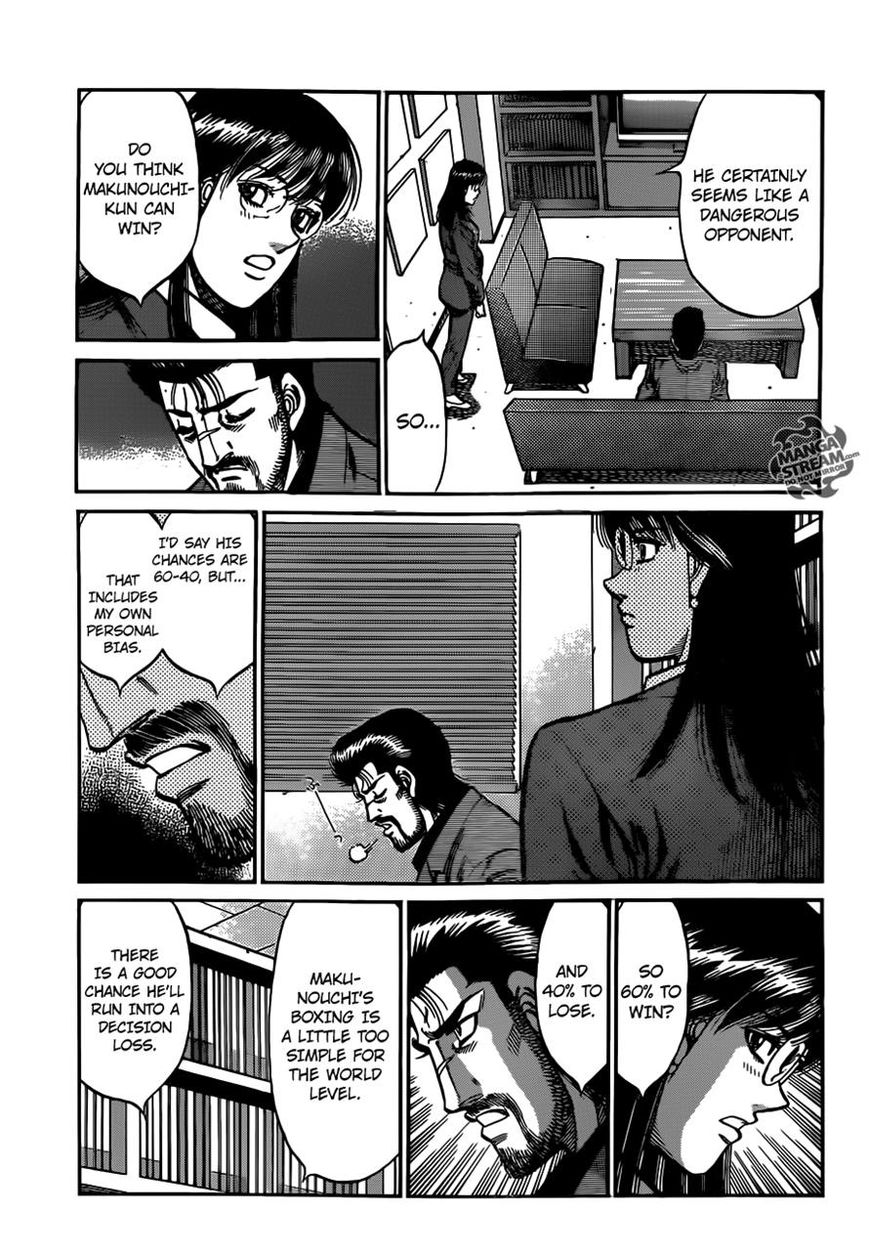 Hajime no Ippo Chapter 1017 page 7 - Chapter 1017 : More Than A Knockoff