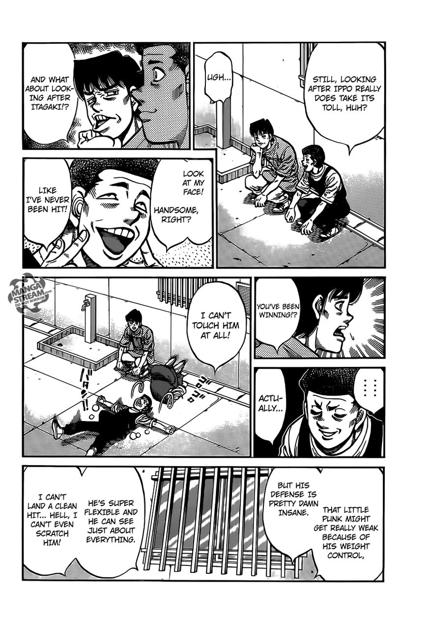Hajime no Ippo Chapter 1018 page 11 - Chapter 1018 : Signs of Increase