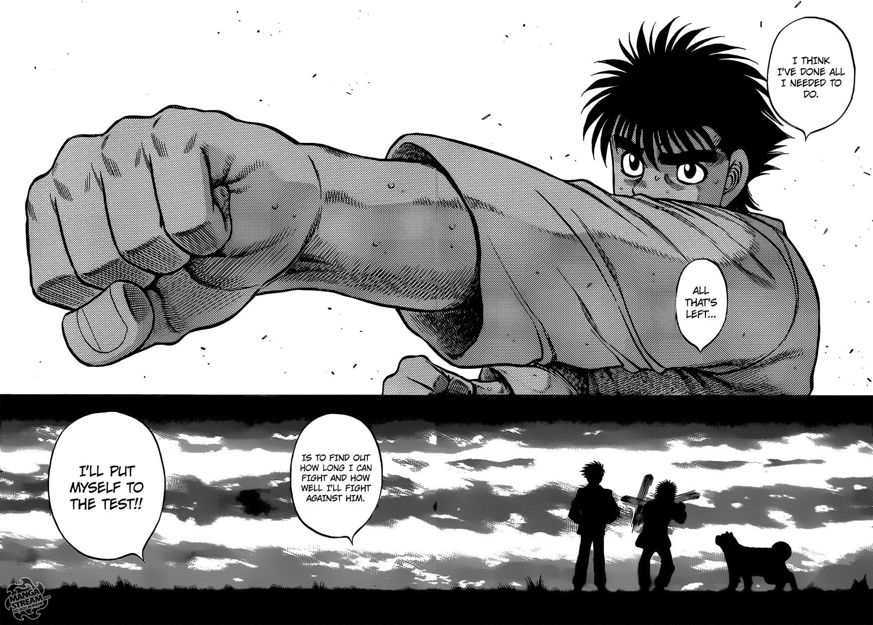 Hajime no Ippo Chapter 1018 page 15 - Chapter 1018 : Signs of Increase