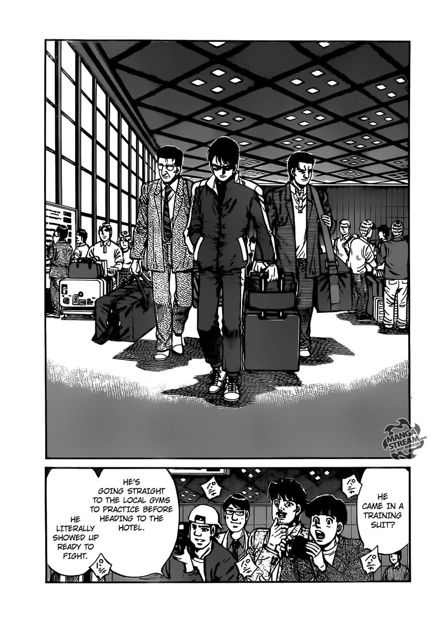 Hajime no Ippo Chapter 1018 page 17 - Chapter 1018 : Signs of Increase
