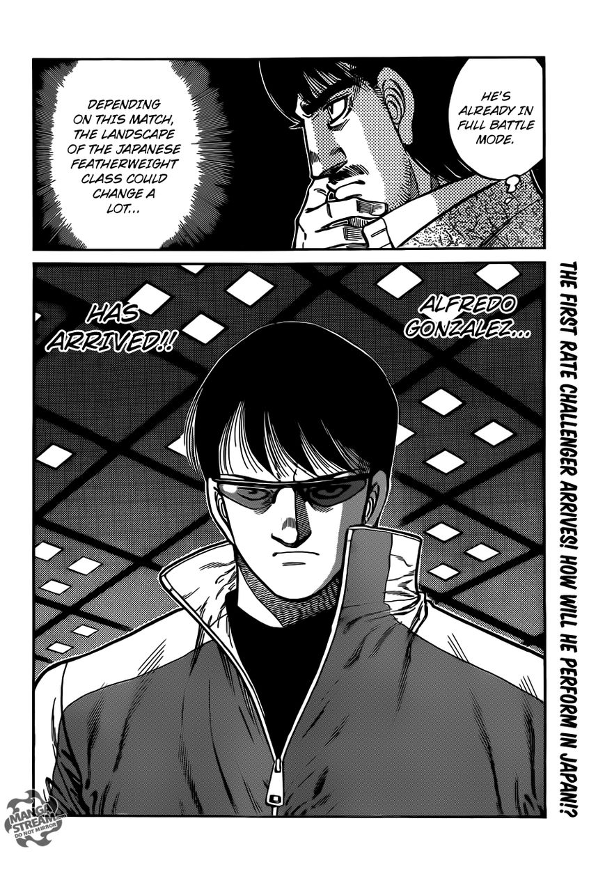 Hajime no Ippo Chapter 1018 page 18 - Chapter 1018 : Signs of Increase