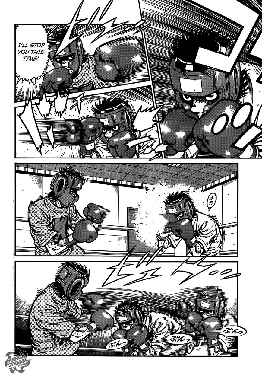 Hajime no Ippo Chapter 1018 page 3 - Chapter 1018 : Signs of Increase