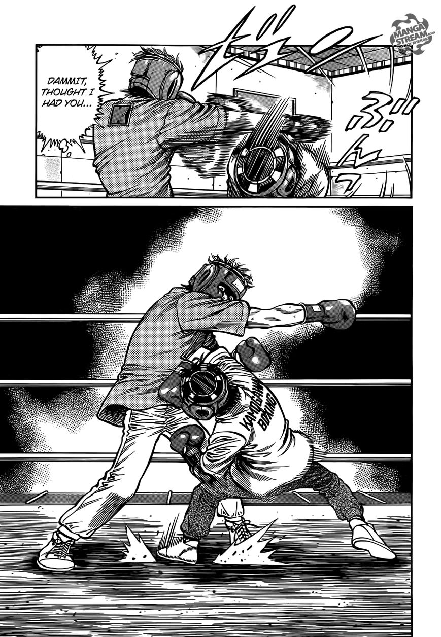 Hajime no Ippo Chapter 1018 page 4 - Chapter 1018 : Signs of Increase