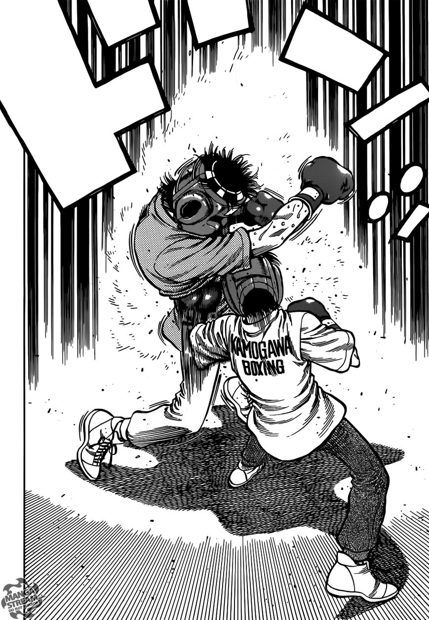 Hajime no Ippo Chapter 1018 page 5 - Chapter 1018 : Signs of Increase