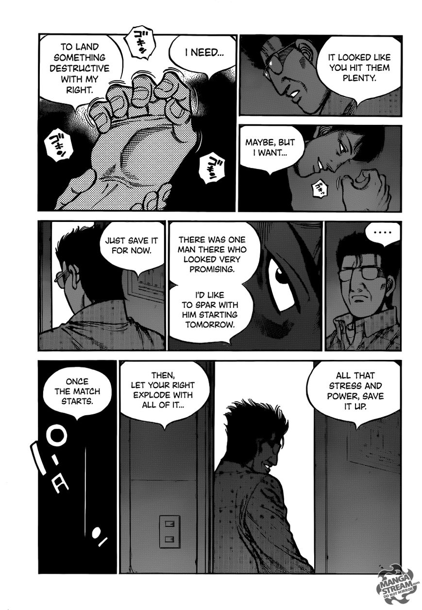 Hajime no Ippo Chapter 1019 page 10 - Chapter 1019 : Close Encounter