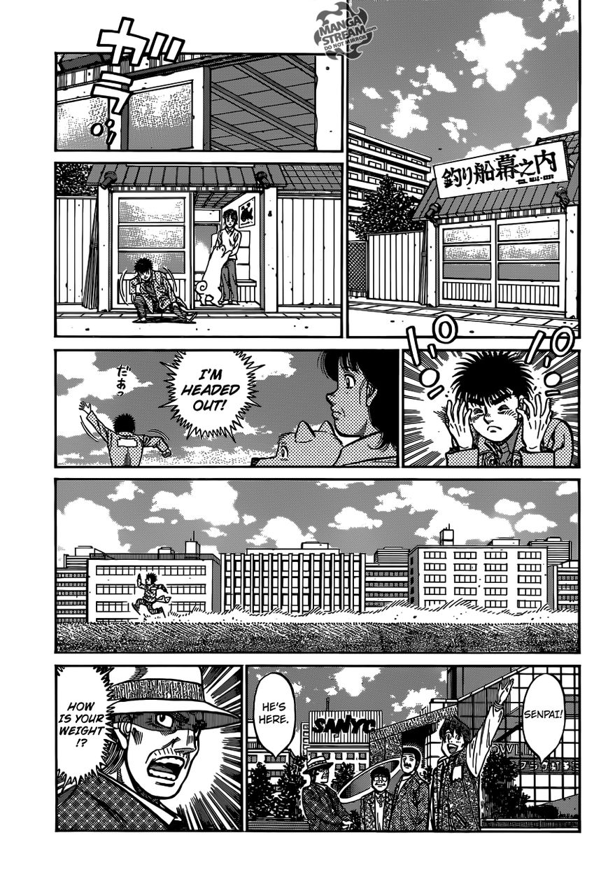 Hajime no Ippo Chapter 1019 page 12 - Chapter 1019 : Close Encounter