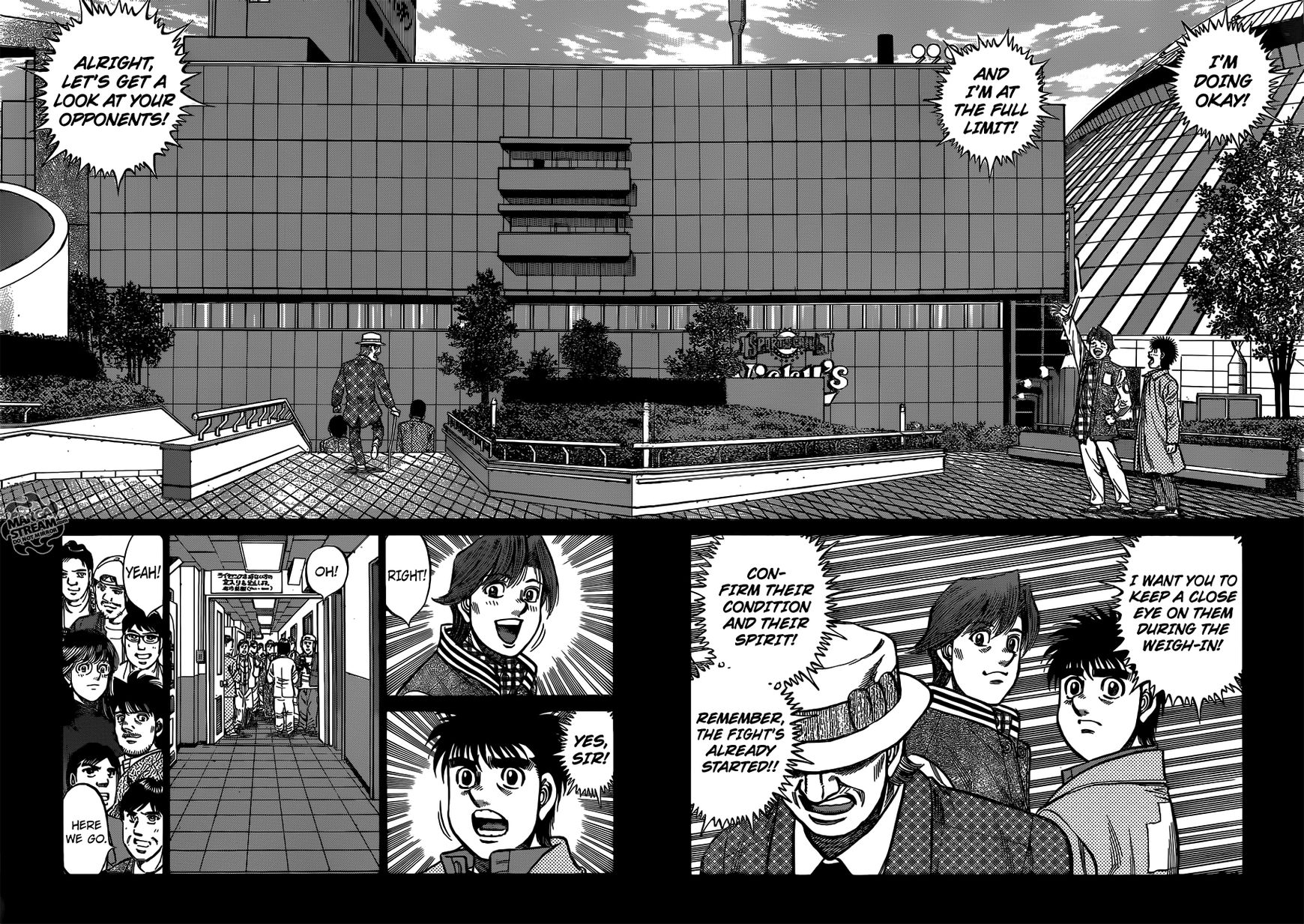 Hajime no Ippo Chapter 1019 page 13 - Chapter 1019 : Close Encounter