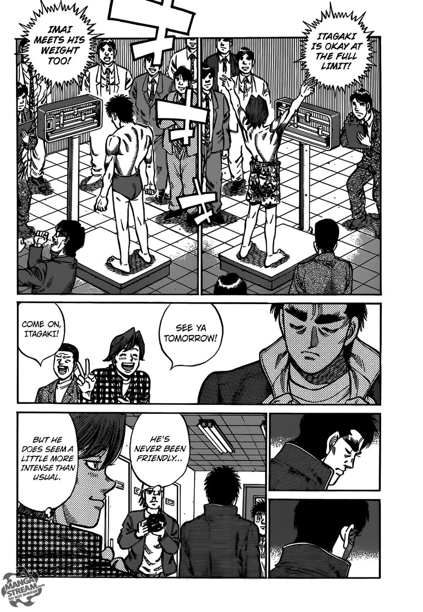Hajime no Ippo Chapter 1019 page 14 - Chapter 1019 : Close Encounter